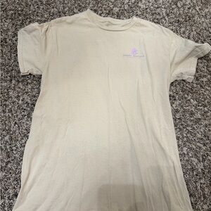 Simply Southern Cream T-Shirt with Purple Logo